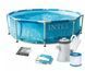 Каркасный бассейн Intex 28208 Metal Frame &laquo;Морской принт&raquo; &Oslash; 305&times;76 см, 4 485 л, с фильтр-насосом 28208 фото 3